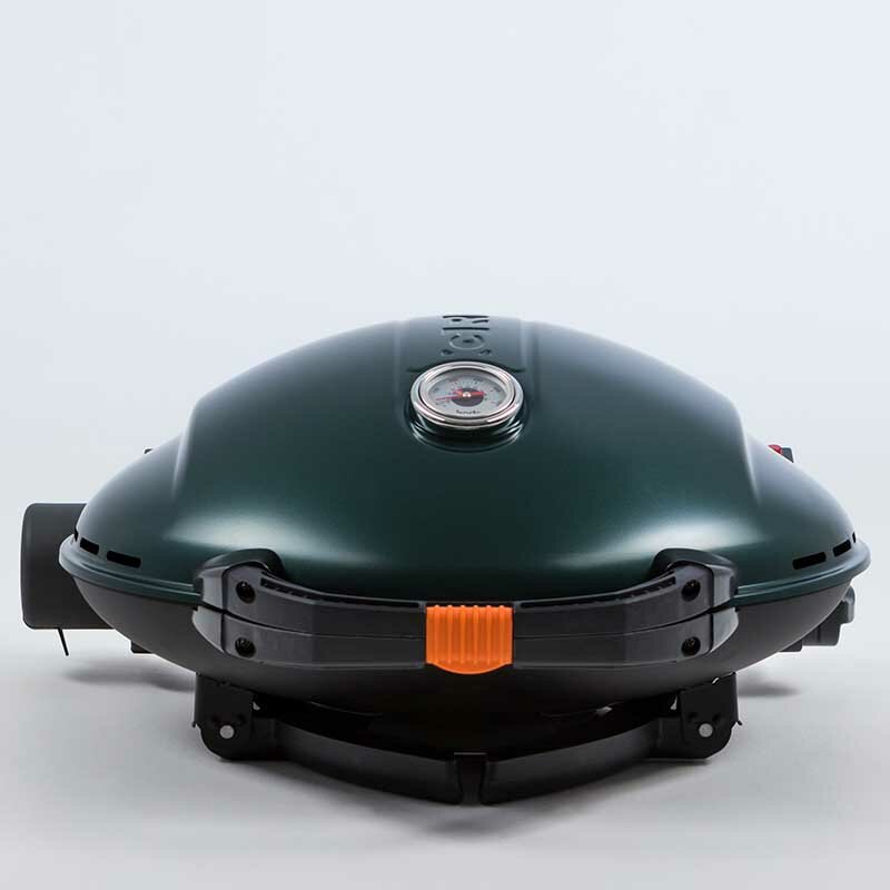 Гриль газовый O-GRILL 900MT, bicolor black-green  