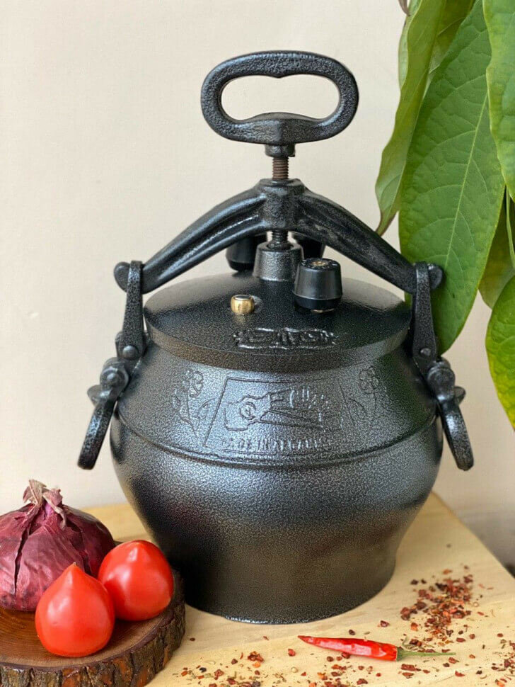 Афганский казан 15л Черный с ручками (Rashko Baba)  