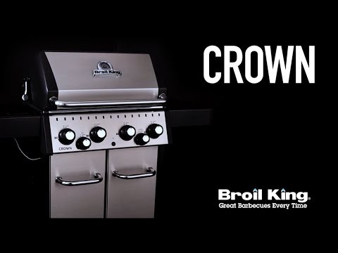 Гриль газовый Broil King CROWN 490 NEW  -video