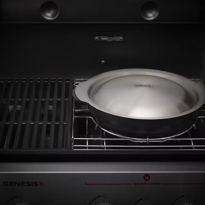 Weber Crafted Вок чугунный с возможностью приготовления на пару  