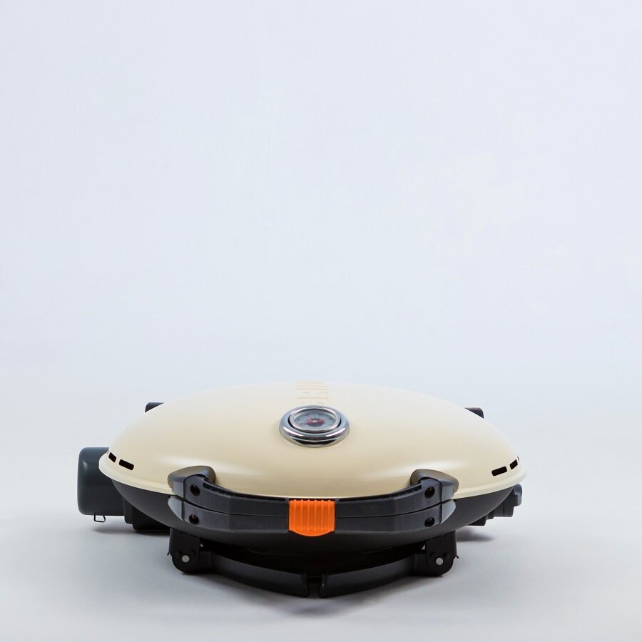 Гриль газовый O-GRILL 700T, bicolor black-cream  