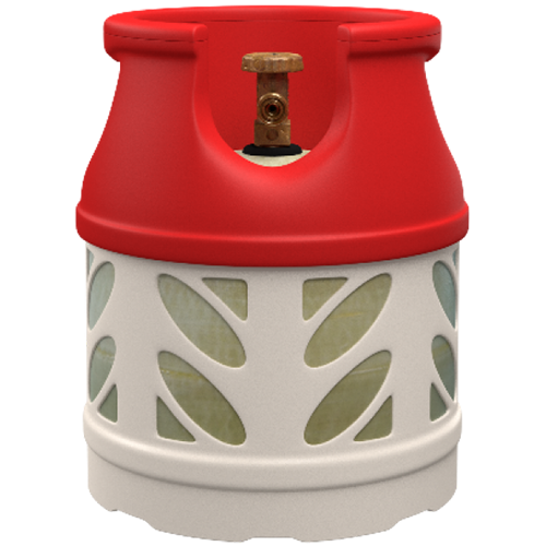 Газовый баллон для гриля Rugasco LPG, 12,5 л  