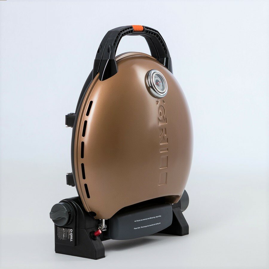 Газовый гриль O-GRILL 700T, bicolor black-gold  