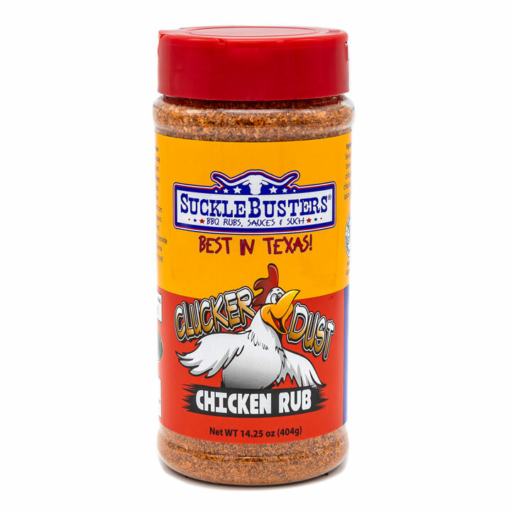 Приправа для курицы и барбекю Suckle Busters Clucker Dust Chicken Rub, пл/б, 404 г  