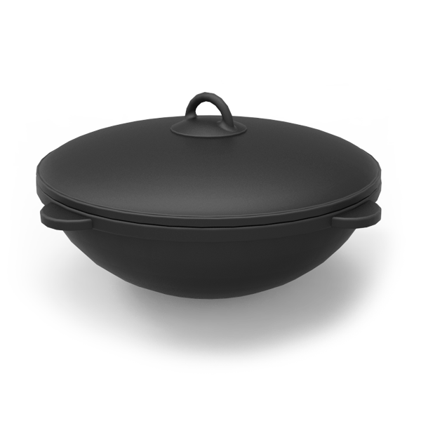 Казан Grillver (Россия, Балезино), 25 литров, чугунный  