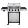 Газовый гриль Char-Broil Perfomance 4SB, нерж. сталь  