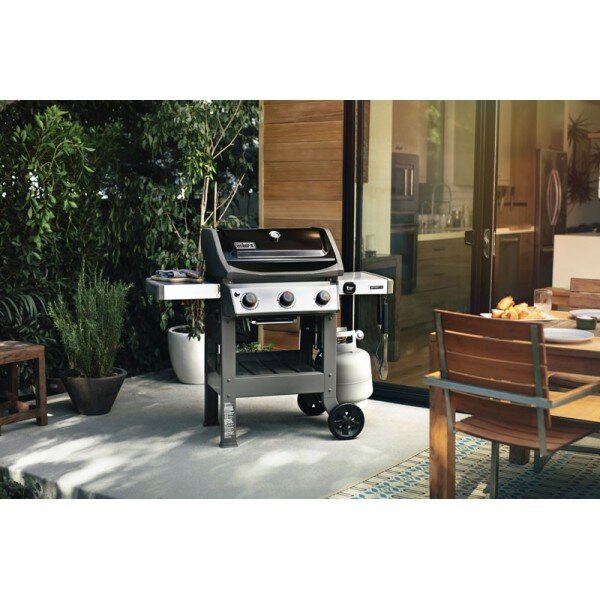 Газовый гриль Weber Spirit II E-310 GBS, чёрный  