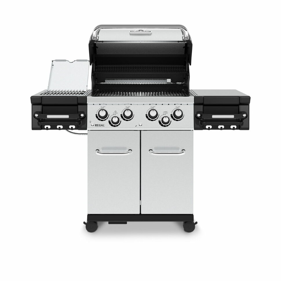 Газовый гриль Broil King Regal S 490 PRO IR, нерж. сталь  