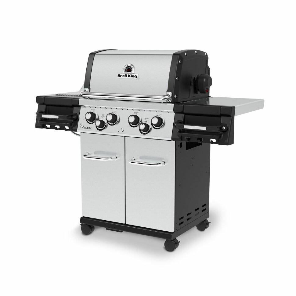 Газовый гриль Broil King Regal S 490 PRO IR, нерж. сталь  