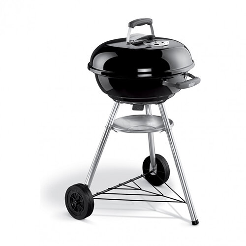 Угольный гриль Weber Compact Kettle, 57 см, чёрный  
