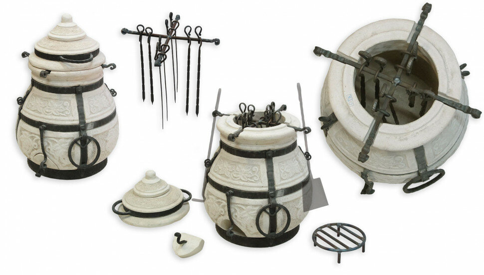 Тандыр "Кочевник" (Амфора), 21 см  