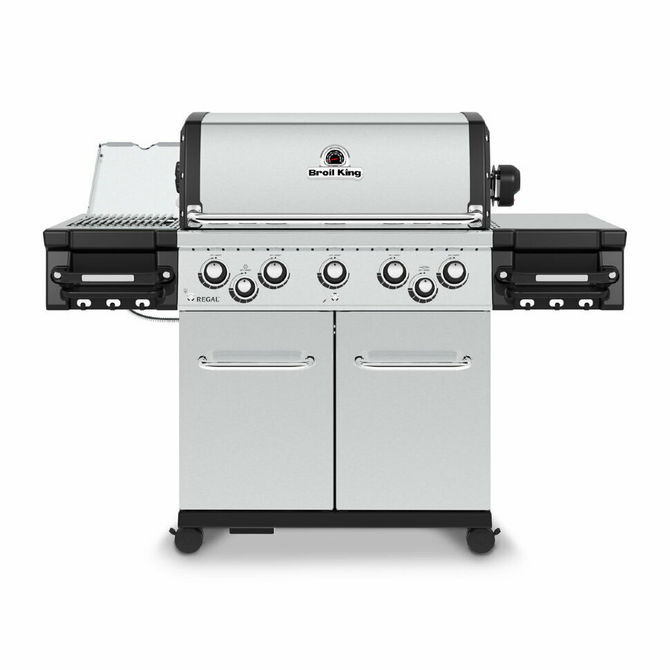 Газовый гриль Broil King Regal S 590 PRO IR, нерж. сталь  