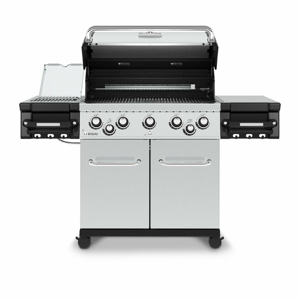 Газовый гриль Broil King Regal S 590 PRO IR, нерж. сталь  