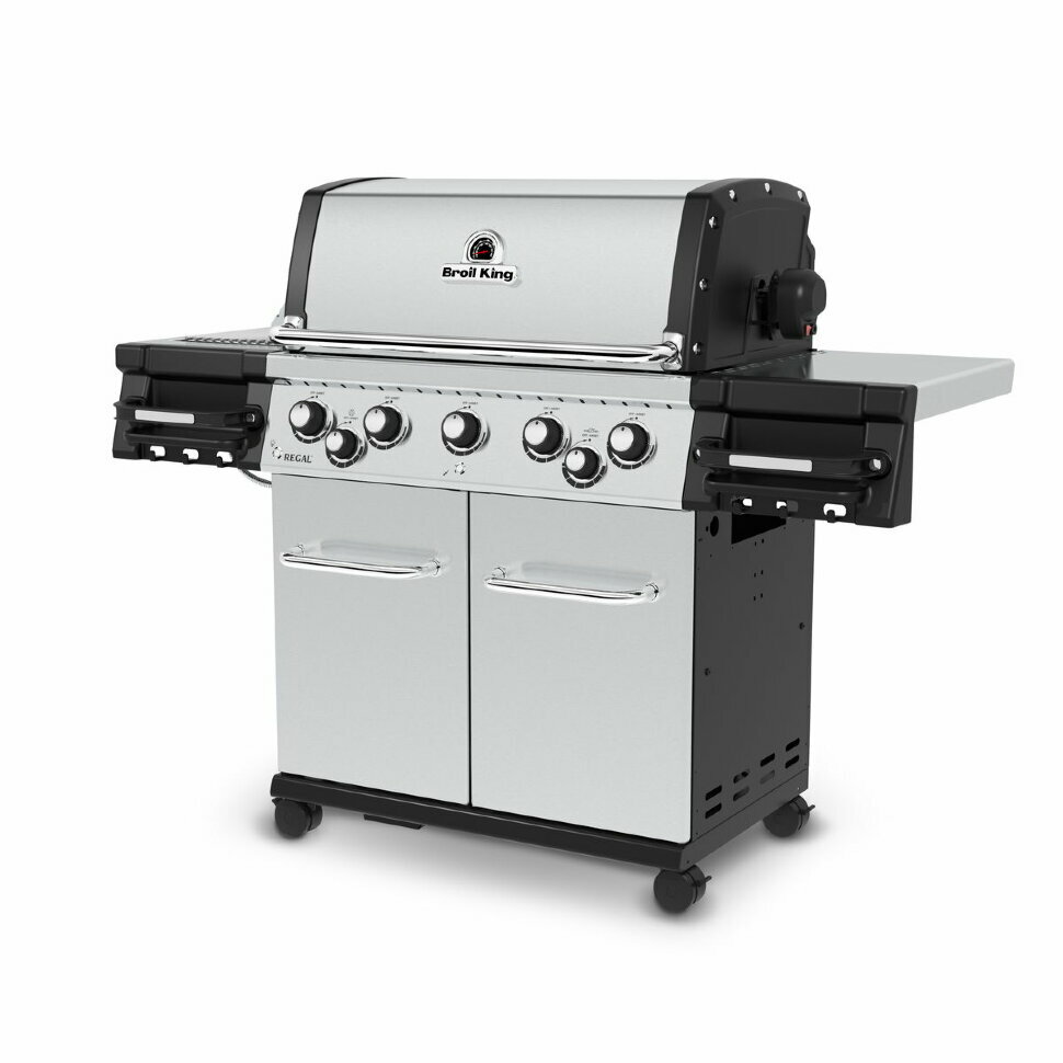 Газовый гриль Broil King Regal S 590 PRO IR, нерж. сталь  